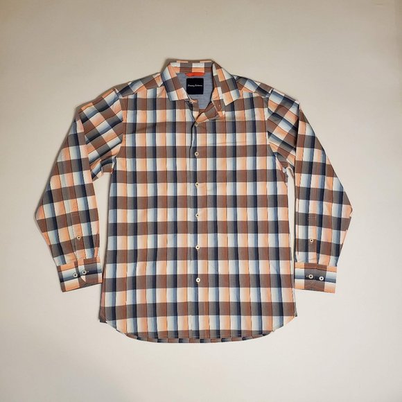 Tommy Bahama Other - Tommy Bahama Plaid Long Sleeve Regular Fit Size S